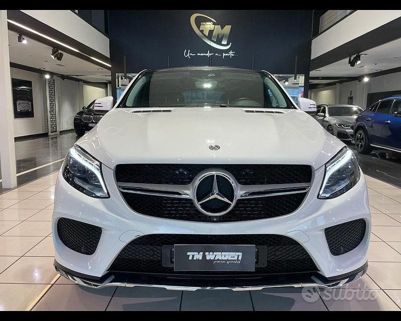 Usata Mercedes GLE350 Premium 258 CV (189 kW) 2019 Bianco Coupé