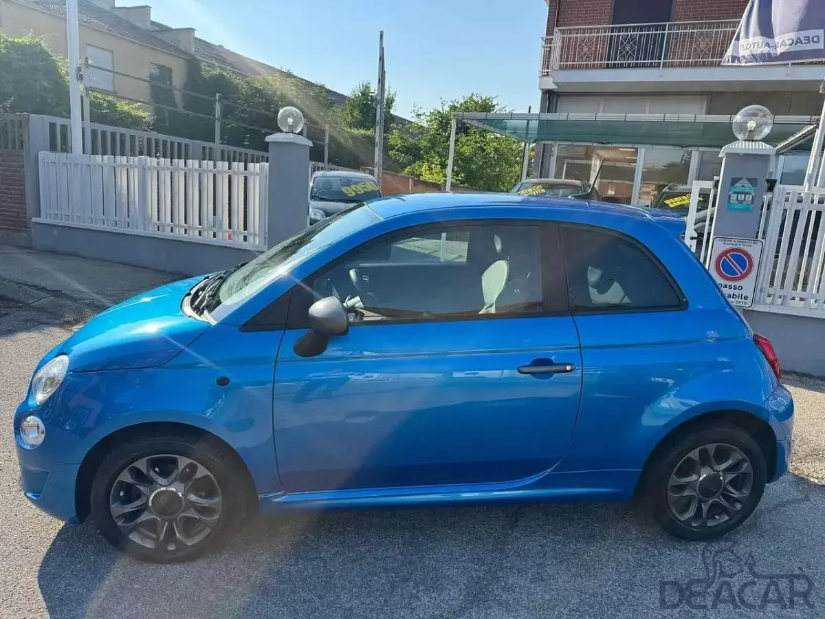 Usata Fiat 500 S 95 CV (69 kW) 2017 Blu/azzurro Berlina
