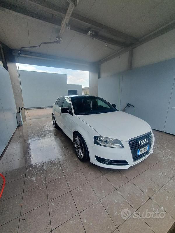 Usata Audi A3 140 CV (102 kW) 2010 Bianco Utilitaria