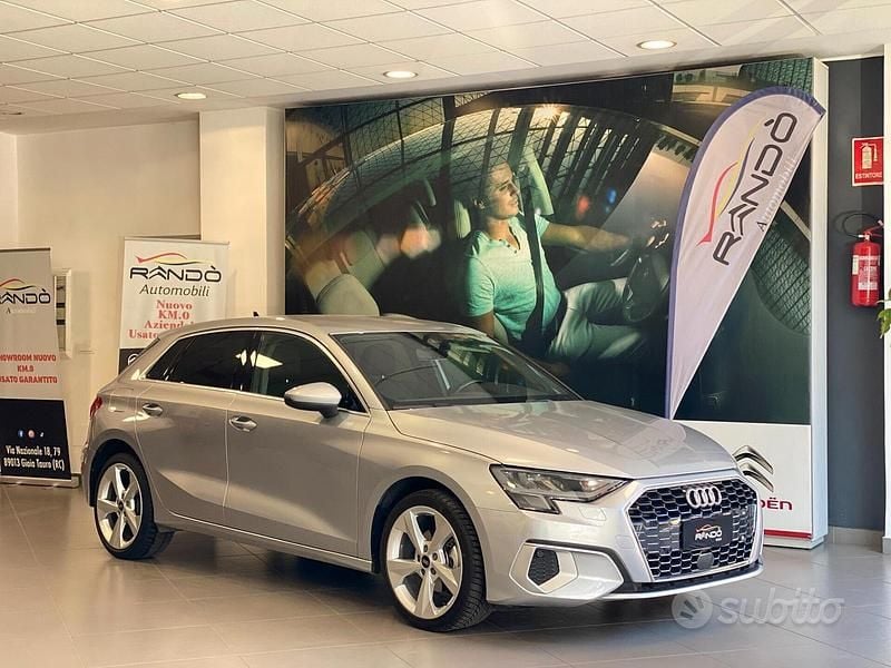 Usata Audi A3 Business 150 CV (110 kW) 2022 Grigio Berlina