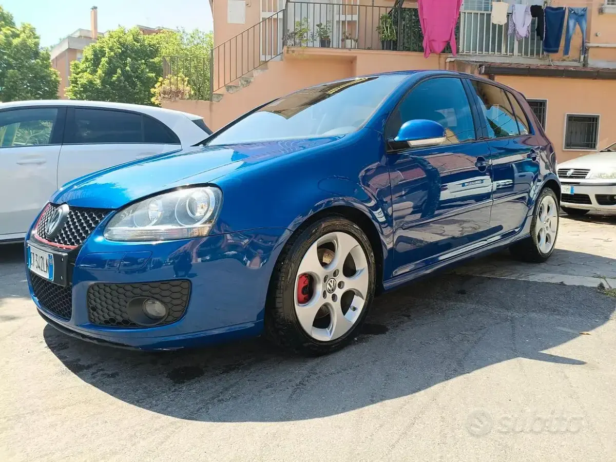 Usata VW Golf IV Pro 200 CV (147 kW) 2005 Blu Berlina