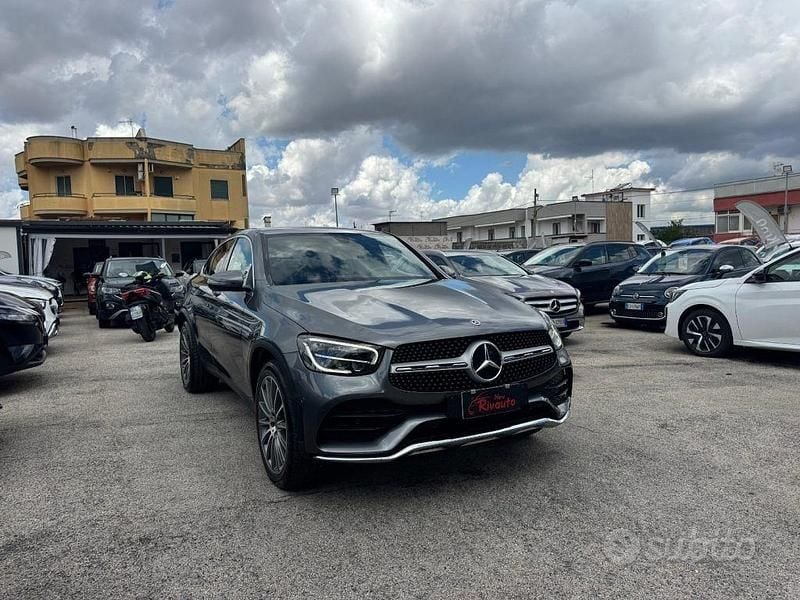 Usata Mercedes GLC220 Premium Plus 194 CV (142 kW) 2019 Grigio Coupé