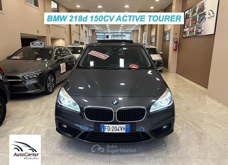 Usata BMW 218 Efficient Dynamics 150 CV (110 kW) 2015 Grigio Monovolume