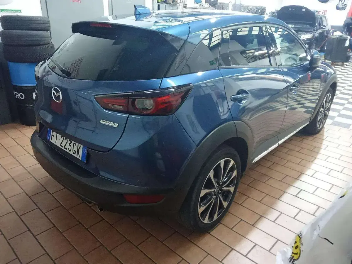 Usata Mazda CX-3 Exceed 116 CV (85 kW) 2018 Blu SUV