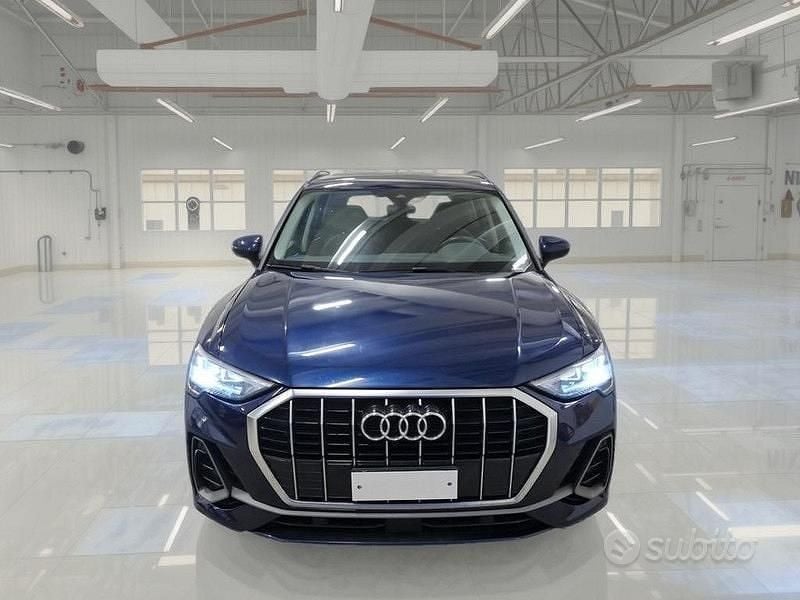 Usata Audi Q3 S-Line 149 CV (109 kW) 2021 Blu SUV