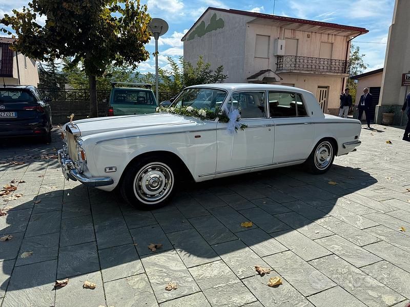 Usata Rolls Royce Silver Shadow 1970 Bianco Berlina