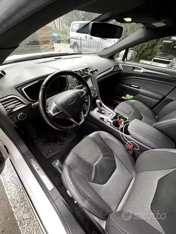 Usata Ford Mondeo ST-Line 150 CV (110 kW) 2018 Bianco Berlina