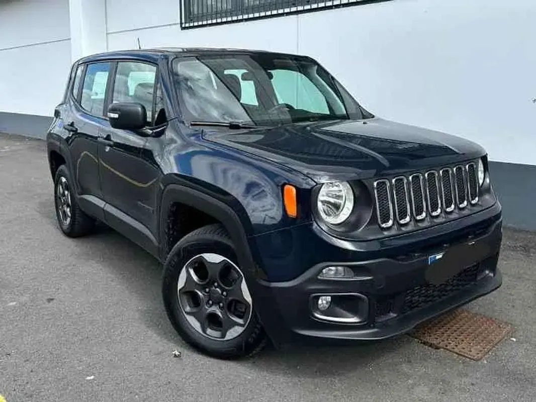 Usata Jeep Renegade Longitude 140 CV (102 kW) 2018 Blu/azzurro SUV
