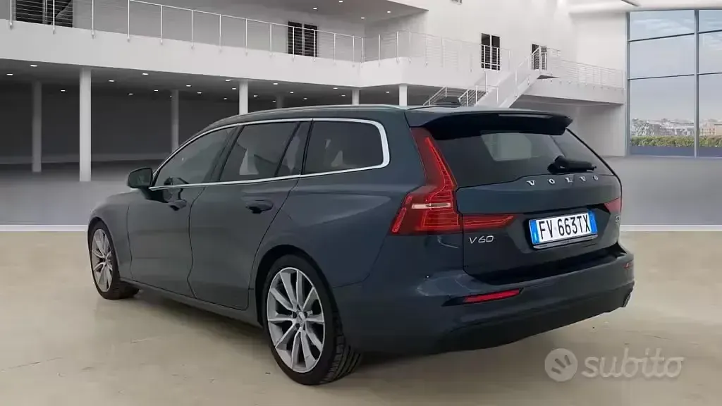 Brugt Volvo V60 Business Edition 150 HK (110 kW) 2019 Blå Stationcar