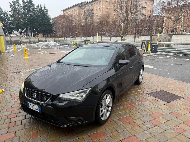 Usata Seat Leon 2013 Nero Utilitaria