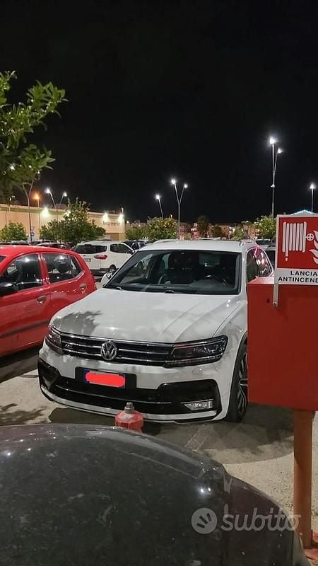 Usata VW Tiguan R-line 2017 Bianco SUV