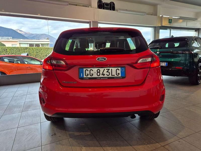 Usata Ford Fiesta S 75 CV (55 kW) 2021 Rosso Utilitaria