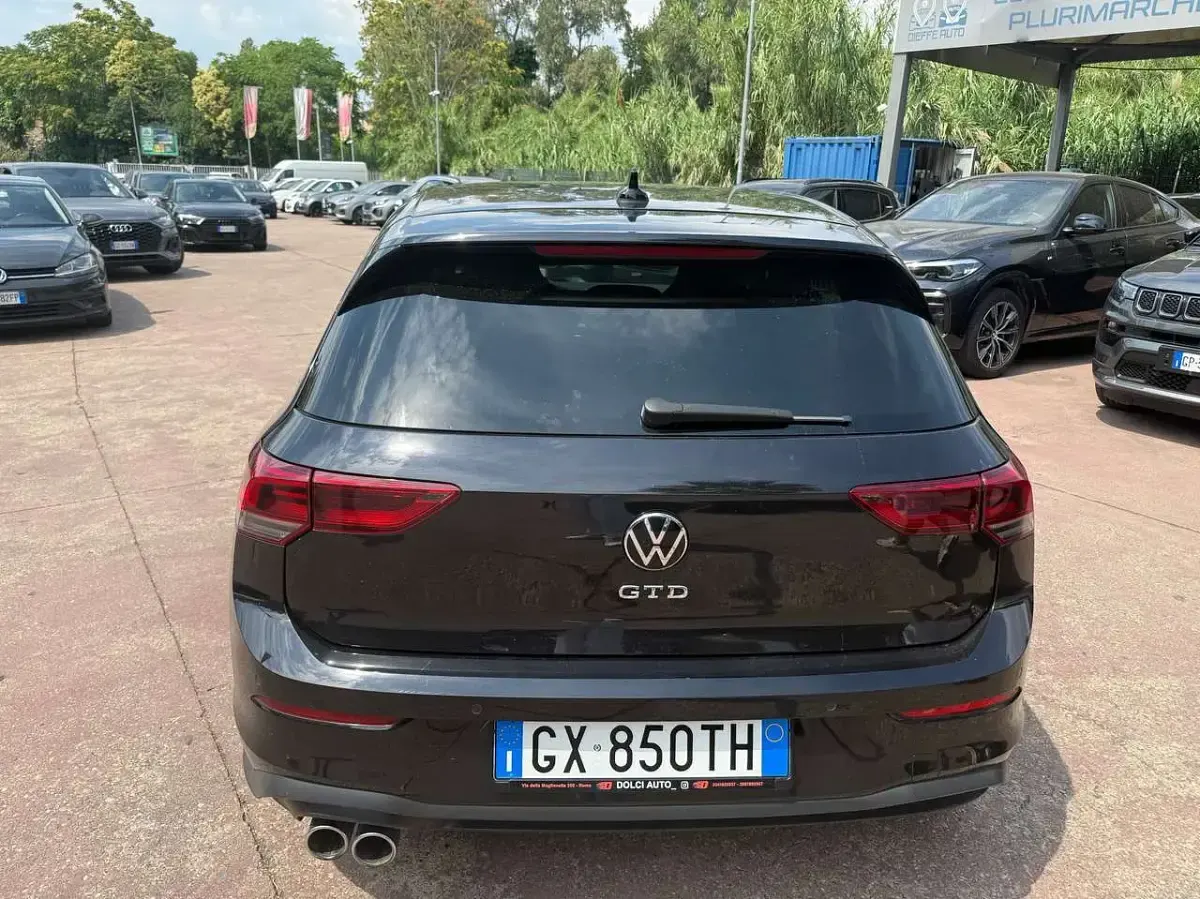 Usata VW Golf VIII GTD 200 CV (147 kW) 2021 Nero Berlina