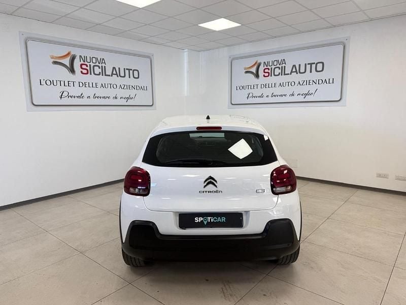 Usata Citroën C3 Feel 83 CV (61 kW) 2022 Bianco Utilitaria