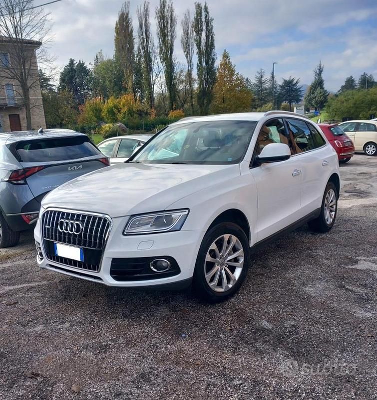Usata Audi Q5 Advanced Plus 150 CV (110 kW) 2015 Bianco SUV