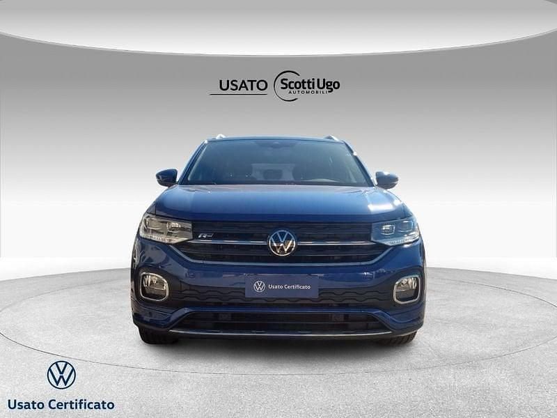 Usata VW T-Cross Sportline 110 CV (80 kW) 2021 Blu SUV