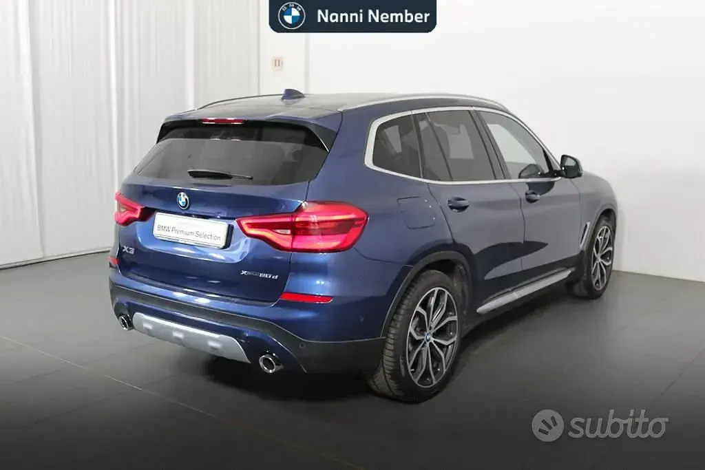 Usata BMW X3 xLine 190 CV (139 kW) 2021 Blu SUV