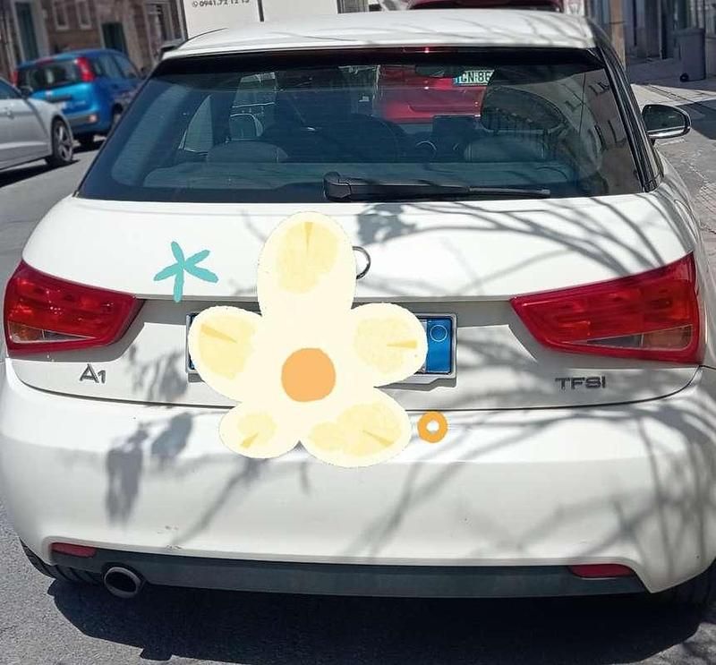 Usata Audi A1 Ambition 86 CV (63 kW) 2012 Bianco Utilitaria