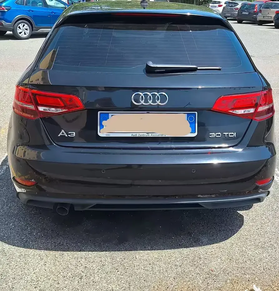 Usata Audi A3 116 CV (85 kW) 2018 Nero Berlina