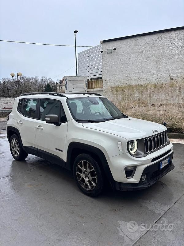 Usata Jeep Renegade 150 CV (110 kW) 2019 Bianco SUV