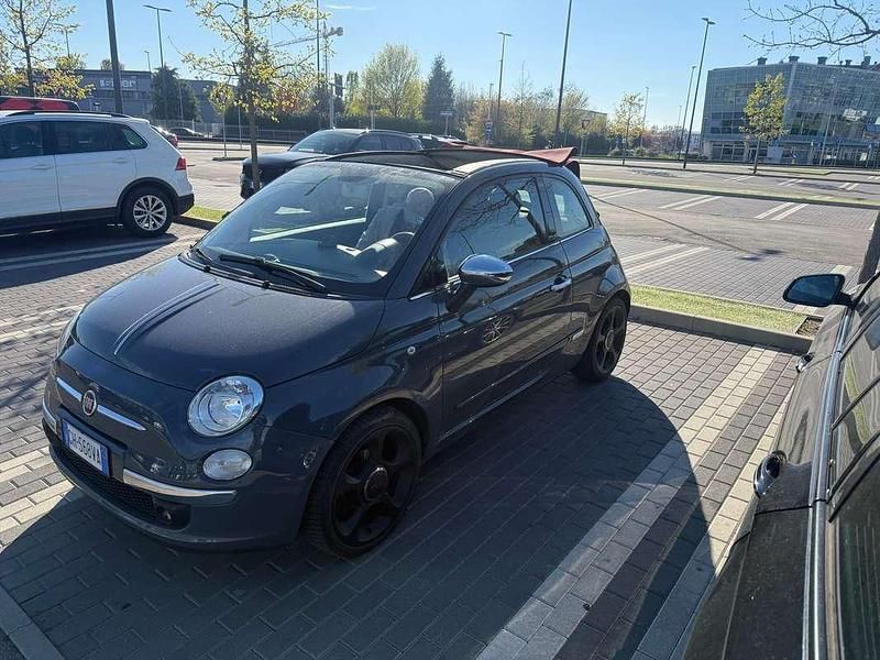 Usata Fiat 500C Lounge 69 CV (50 kW) 2012 Grigio Cabrio