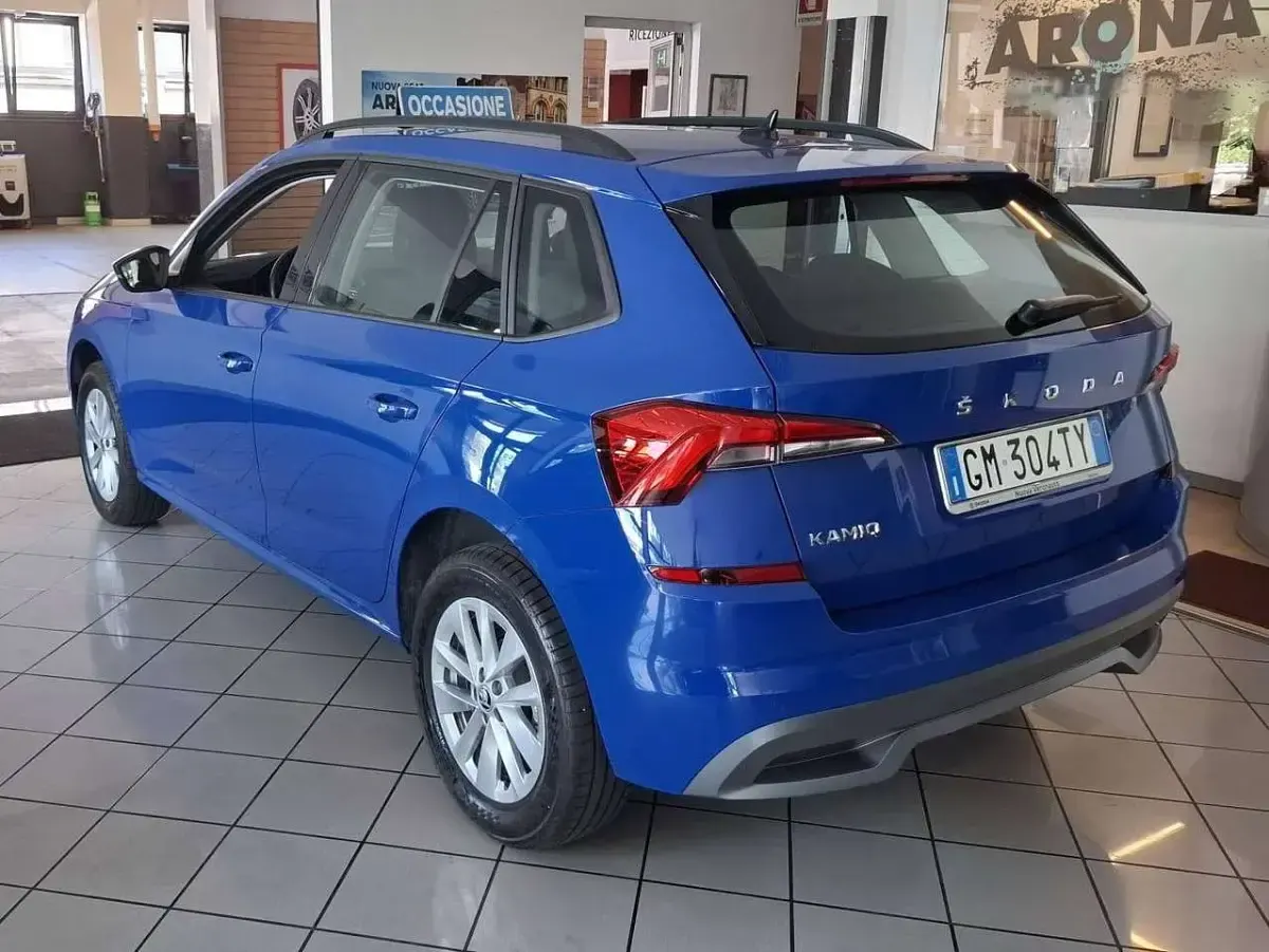 Usata Skoda Kamiq Ambition 95 CV (69 kW) 2023 Blu/azzurro SUV