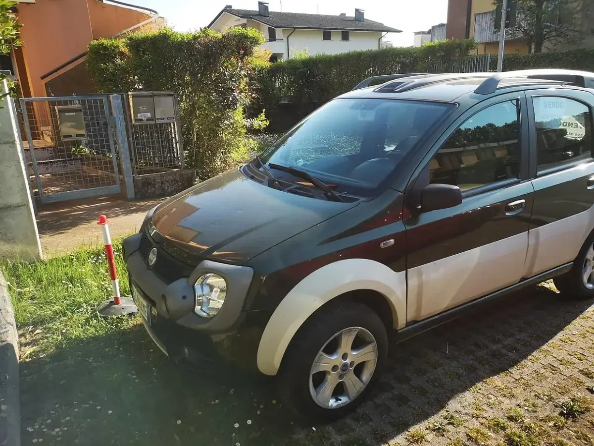 Usata Fiat Panda Cross 2007 Verde Utilitaria