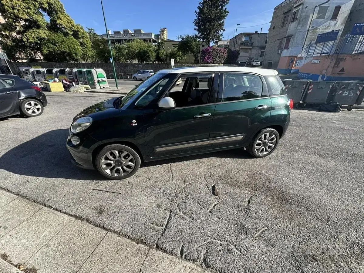 Usata Fiat 500L 95 CV (69 kW) 2014 Verde Monovolume