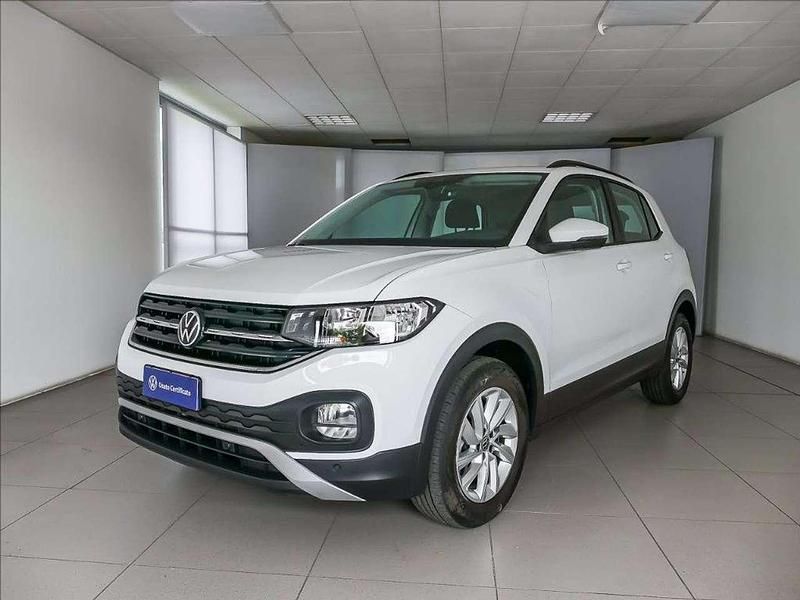Pure white Usata 2023 VW T-Cross Style SUV | 19.500 € (Buon prezzo) - Immagine 1/3