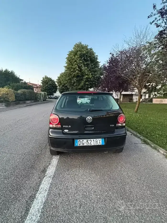 Usata VW Polo 69 CV (50 kW) 2007 Nero Utilitaria