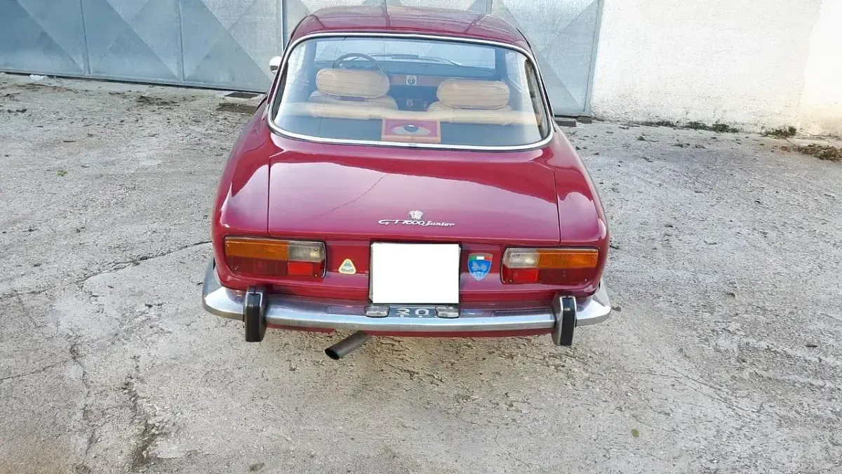 Usata Alfa Romeo Alfetta GT/GTV Veloce 108 CV (79 kW) 1975 Rosso Coupé