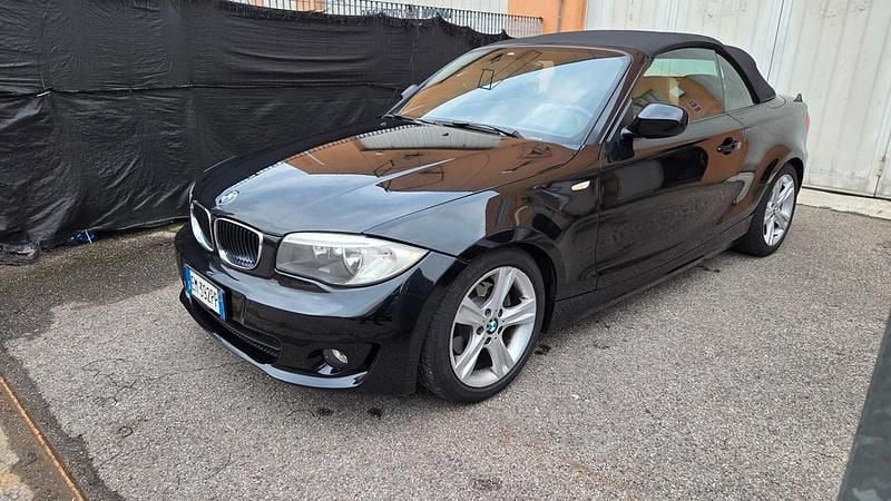 Usata BMW 120 Cabriolet M Sport 169 CV (124 kW) 2012 Nero Cabrio