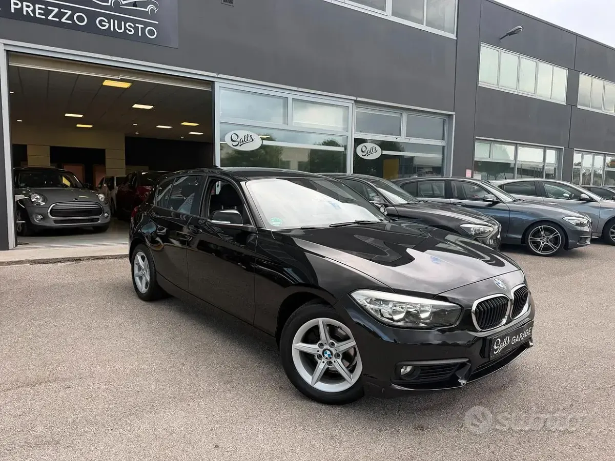 Usata BMW 116 109 CV (80 kW) 2016 Nero Utilitaria