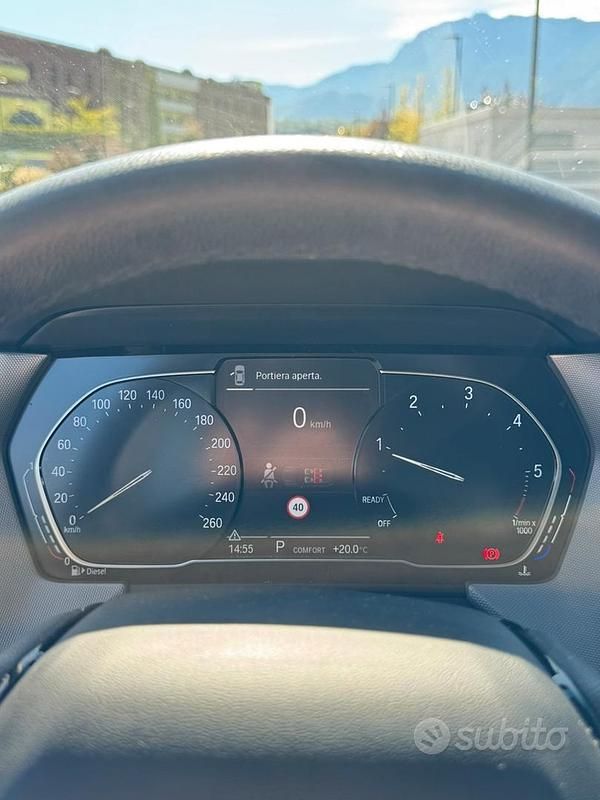 Usata BMW 116 Advantage 2019 Nero Utilitaria