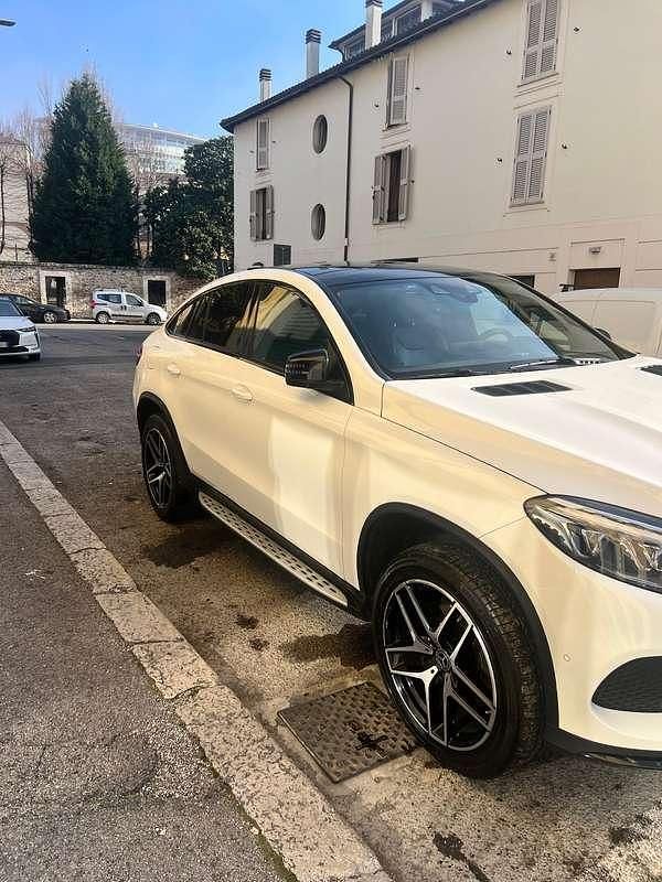 Usata Mercedes GLE350 258 CV (189 kW) 2017 Bianco Coupé