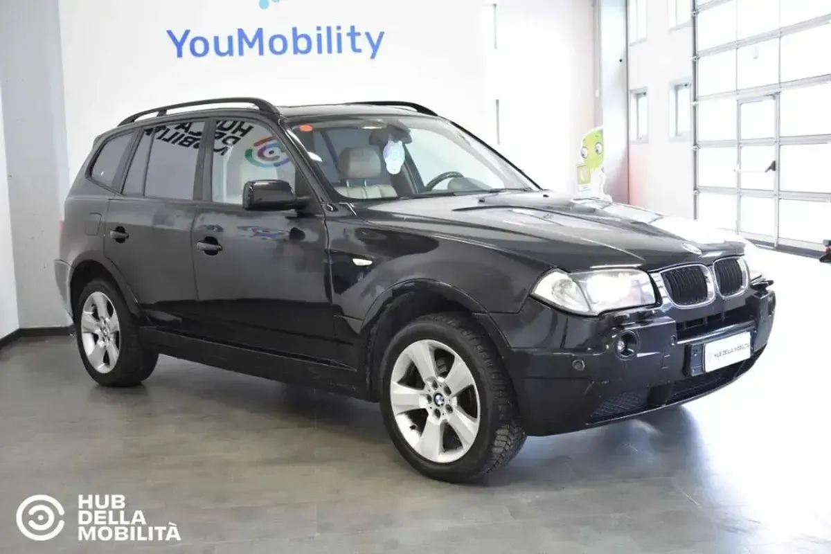 Usata BMW X3 231 CV (169 kW) 2004 Nero SUV