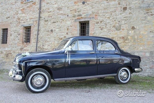 Usata Fiat 1400B 59 CV (43 kW) 1957 Blu Berlina
