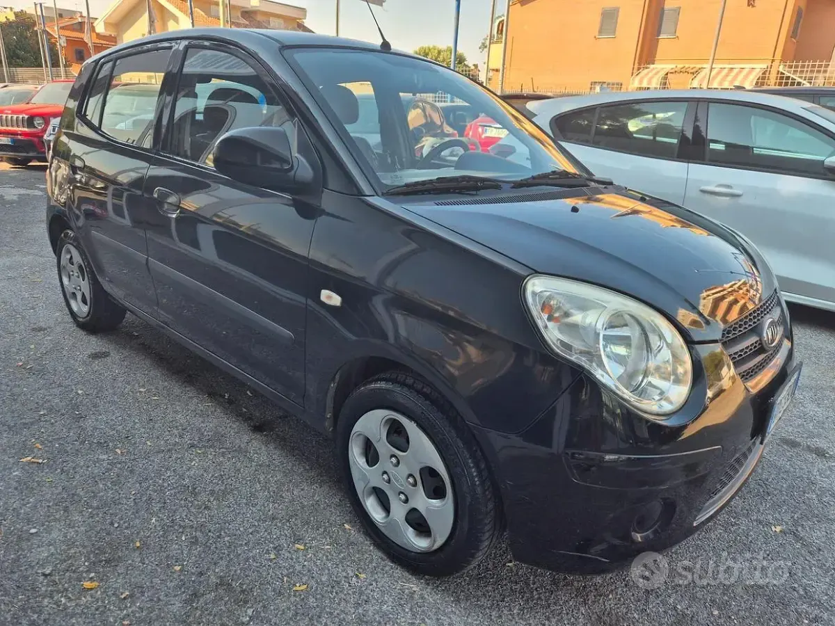 Usata Kia Picanto 60 CV (44 kW) 2009 Nero Utilitaria