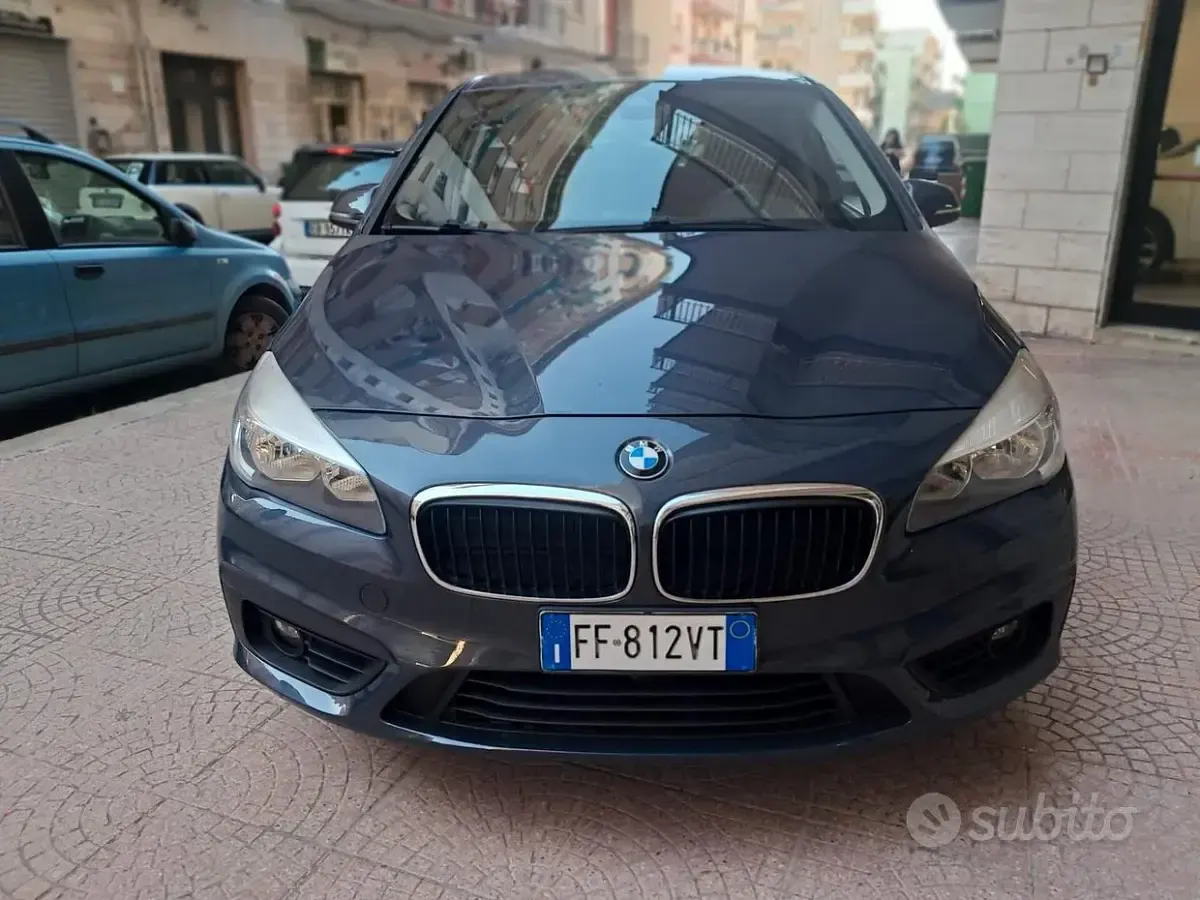 Usata BMW 216 Efficient Dynamics 116 CV (85 kW) 2016 Blu Coupé