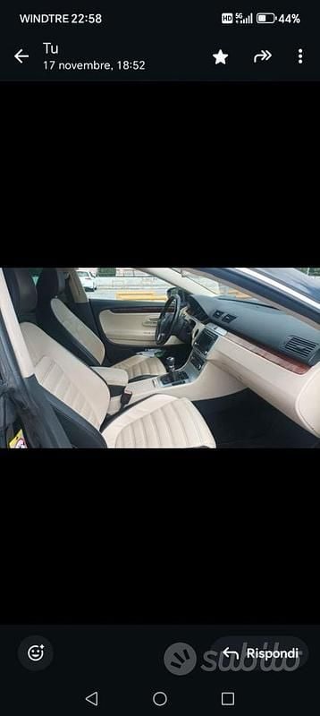 Usata VW Passat 125 CV (91 kW) 2010 Nero Coupé