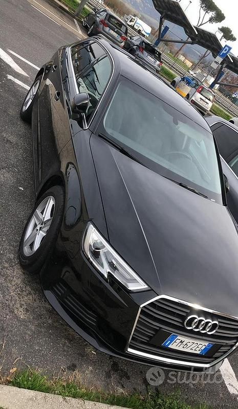 Usata Audi A3 116 CV (85 kW) 2018 Nero Berlina