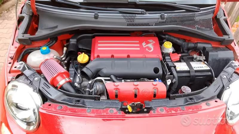 Usata Abarth 595 145 CV (106 kW) 2017 Rosso Coupé
