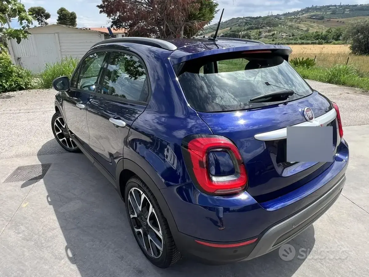 Usata Fiat 500X Cross 120 CV (88 kW) 2021 Blu SUV