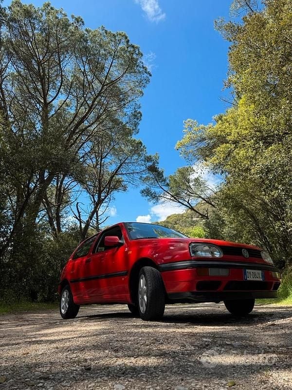 Usata VW Golf III 1995 Rosso Berlina