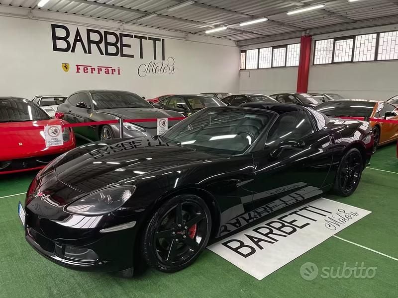 Usata Corvette C6 404 CV (297 kW) 2006 Nero Cabrio