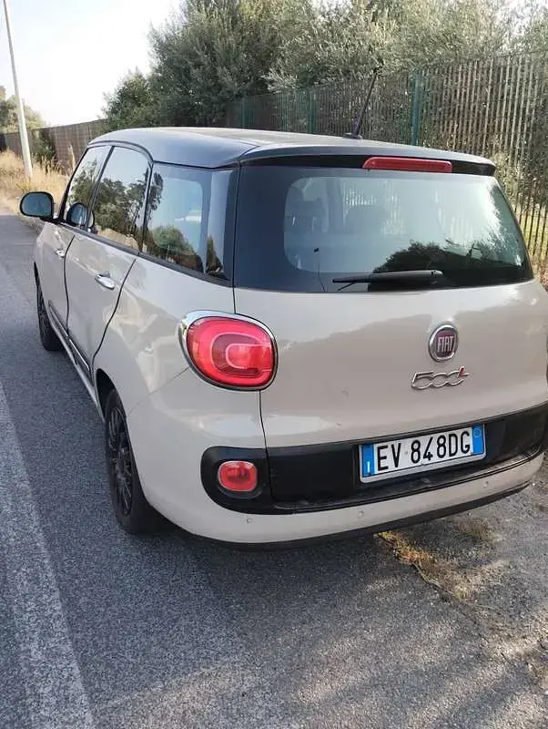 Usata Fiat 500L Living 84 CV (61 kW) 2014 Beige Monovolume