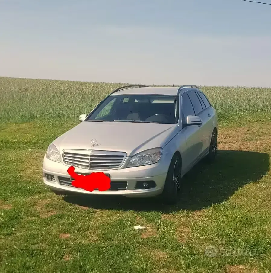 Usata Mercedes C200 136 CV (100 kW) 2011 Grigio Station wagon