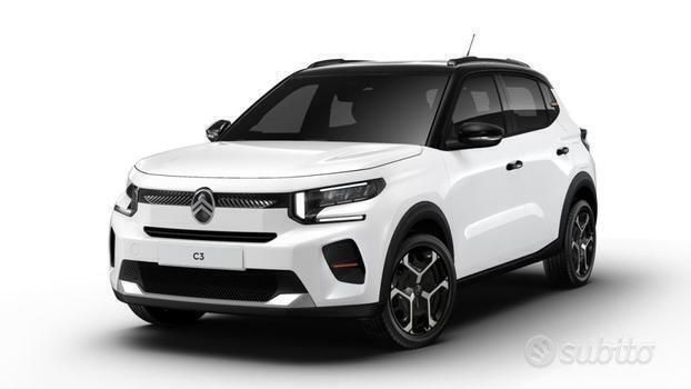 Nuova Citroën C3 PureTech 100 CV (73 kW) 2025 Utilitaria