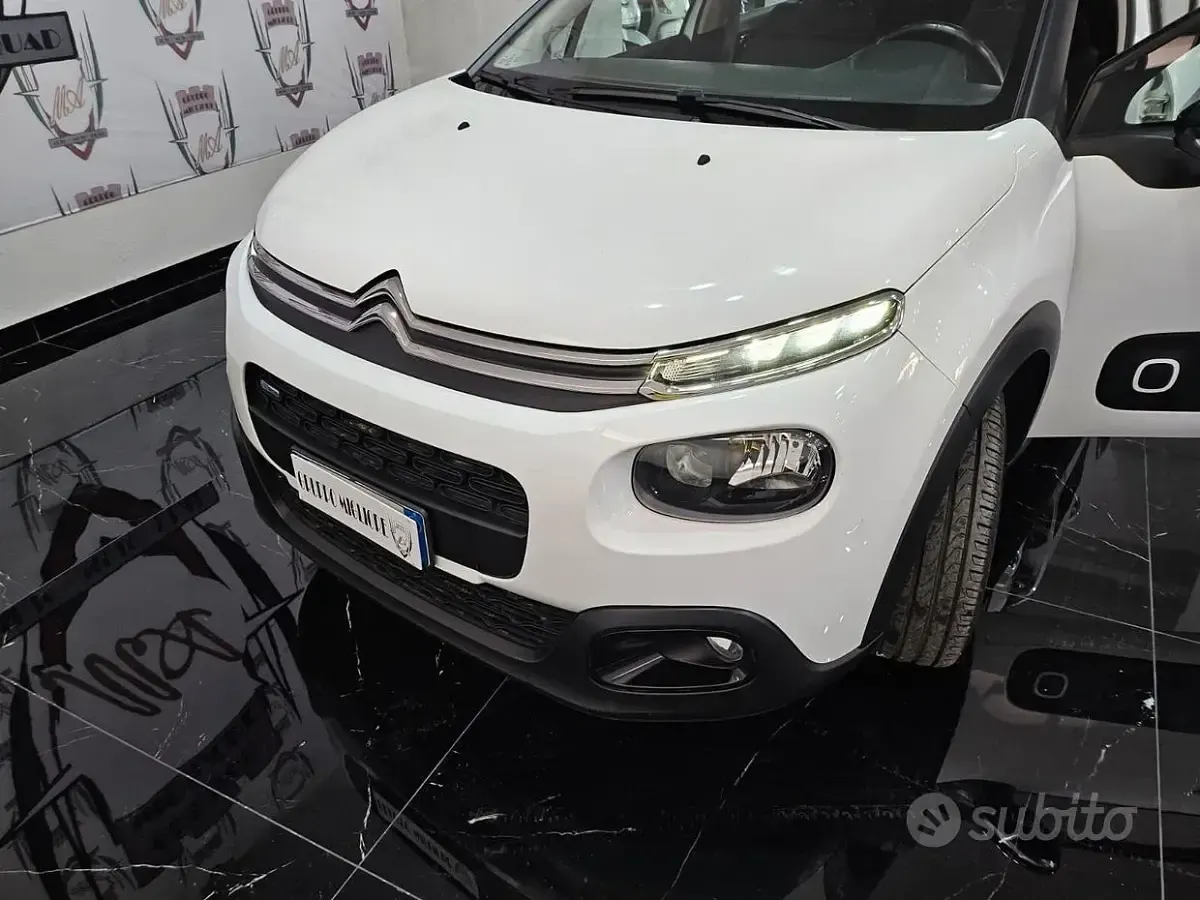 Usata Citroën C3 PureTech 82 CV (60 kW) 2017 Bianco Berlina