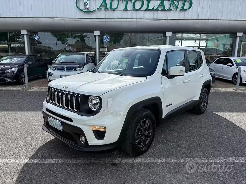 Usata Jeep Renegade Longitude 120 CV (88 kW) 2021 Bianco SUV